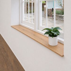 Rustiek Eiken Vensterbank & Plank 24mm Recht – Op Maat