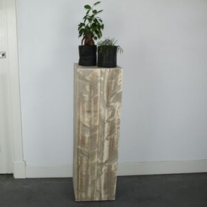 Steigerhouten Zuil 30x30x100cm