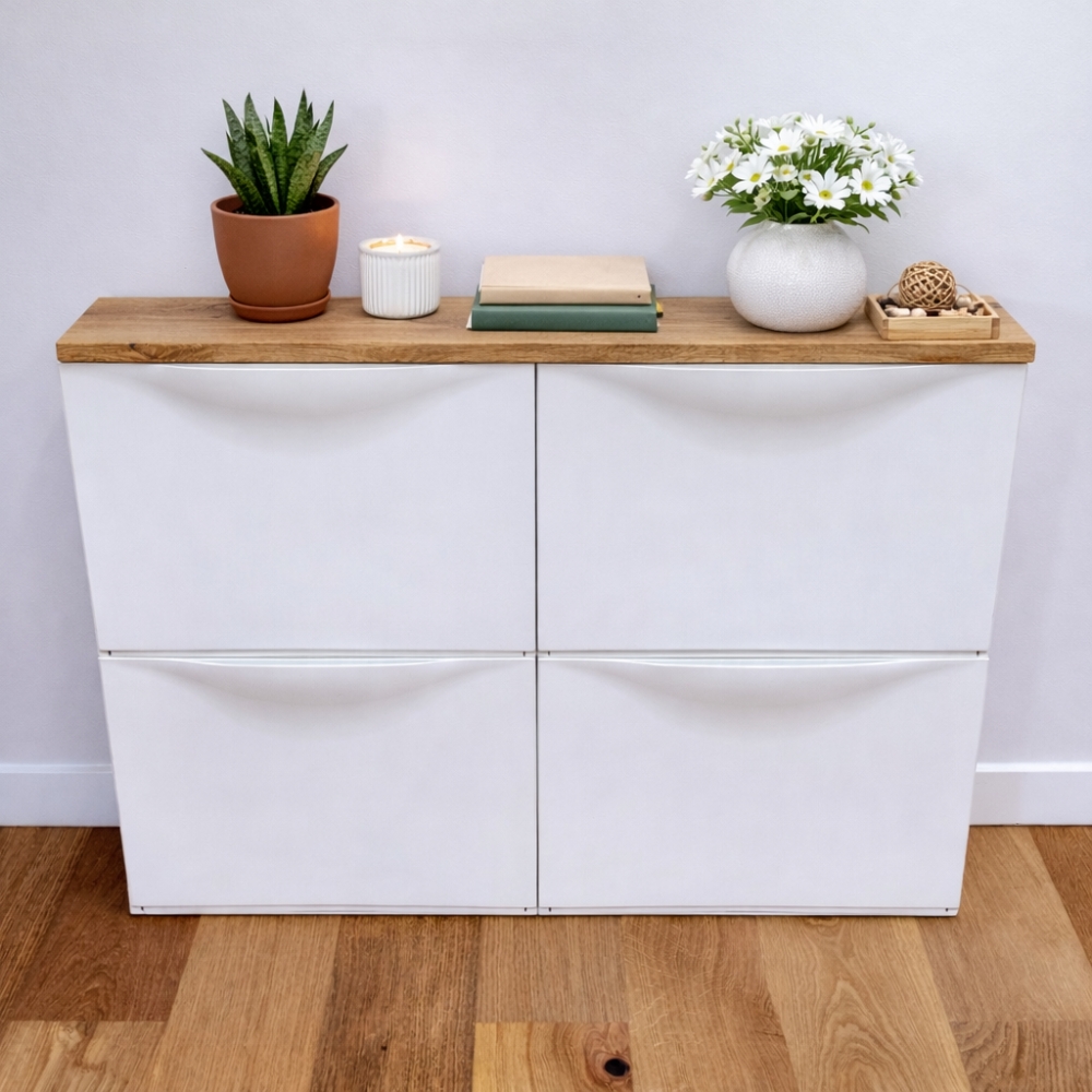 Eiken Blad Trones – Massief Oud Eiken