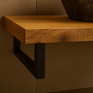 Detail Zwart Badkamer Meubel Montpellier