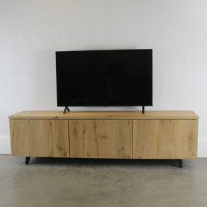 TV-MEUBEL OUD-EIKEN RETRO (5)
