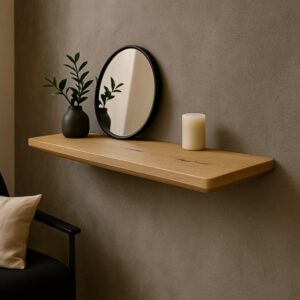 Wandplank Eiken Rustiek Japandi
